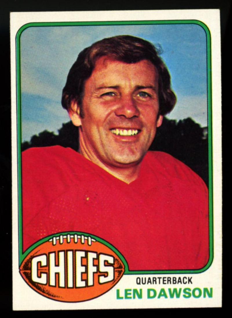 1976 Topps #308 Len Dawson (1 of 2)