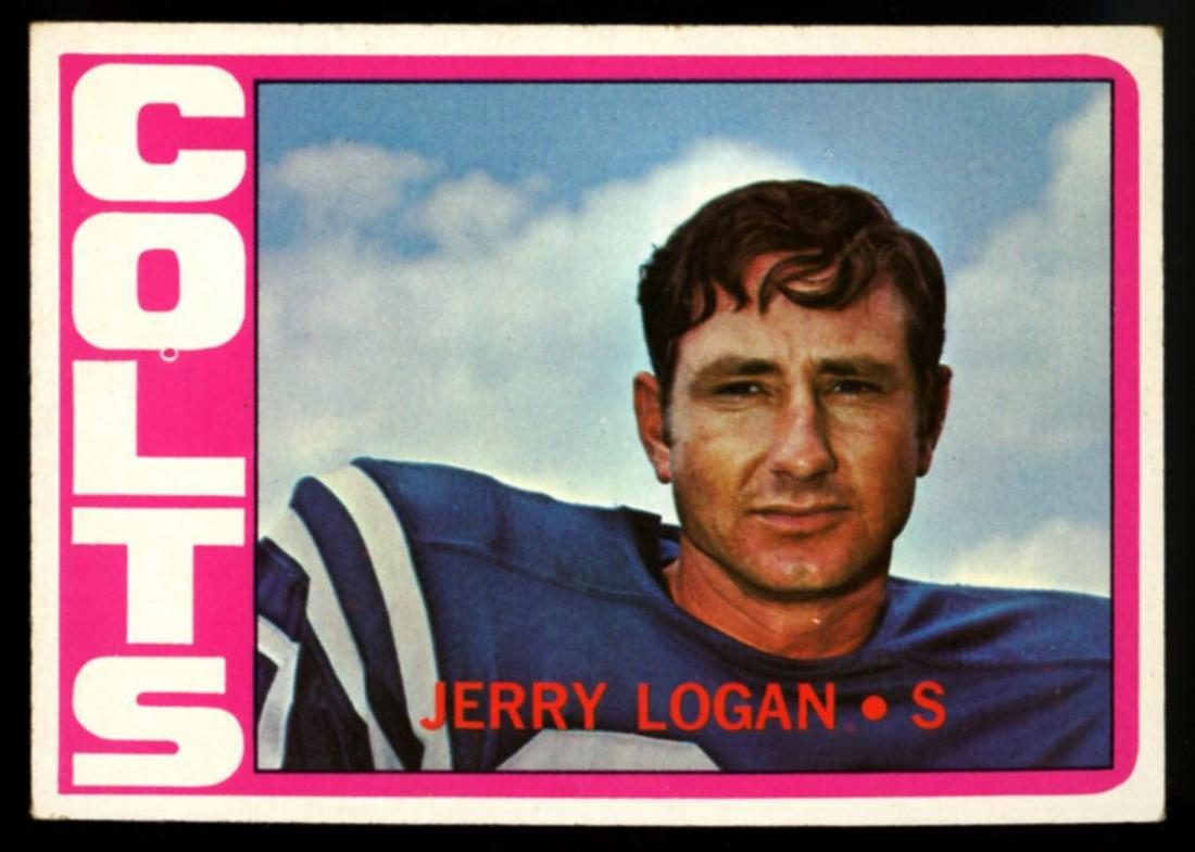 1972 Topps #31 Jerry Logan: 1972 Topps #31 Jerry Logan