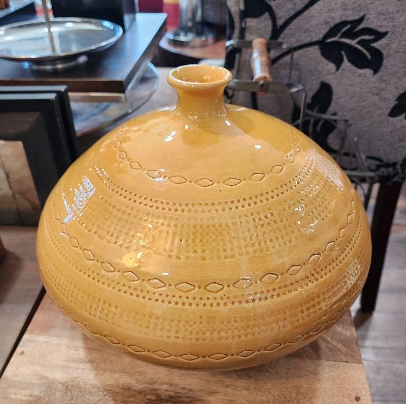 Large Fabulous Bitossi-Style Ceramic Sculptural Art Object Made in Italy: Large Fabulous Bitossi-Style Ceramic Sculptural Art Object Made in Italy