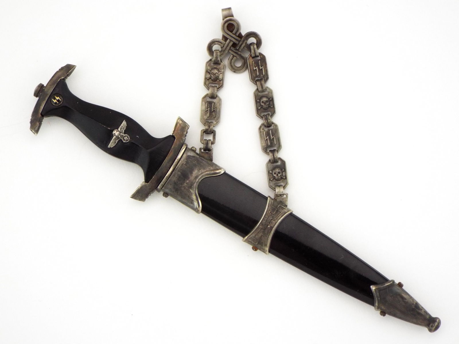 Miniature German SS Dagger With Hangers (1 of 13)