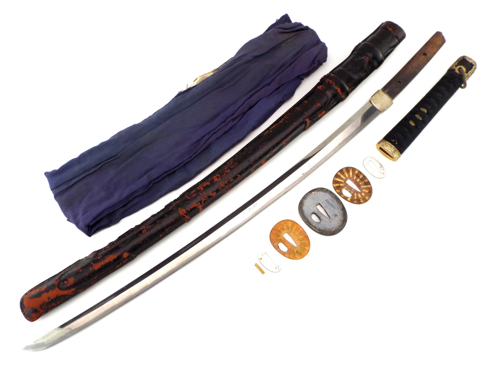 Imperial Japanese WWII Navy Kaigun To with Old Samurai Blade (1 of 19)