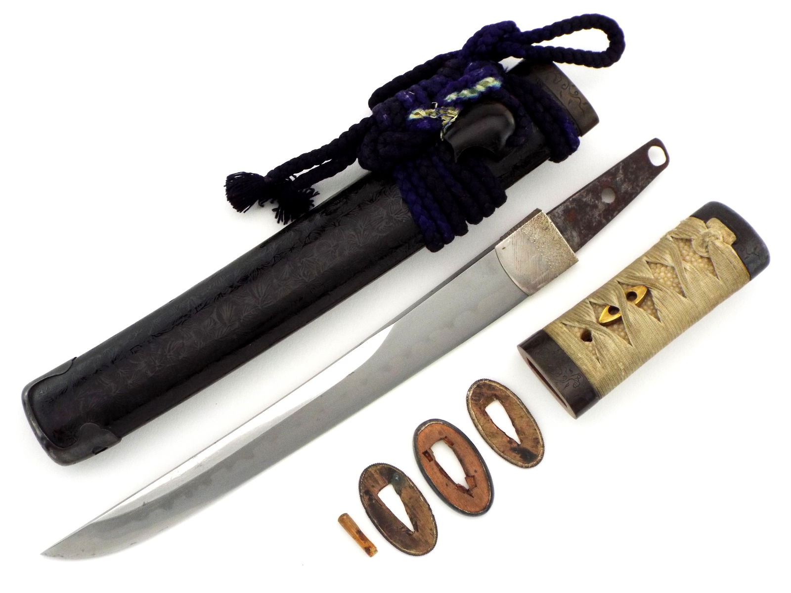 Very FINE Japanese Edo Period Samurai Tanto Knife (1 of 20)