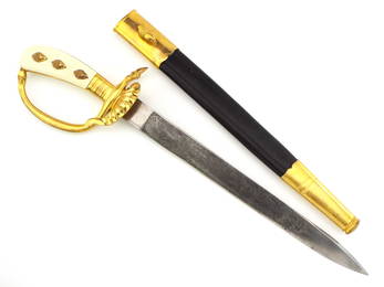 Mint German WWII Senior Forestry Officers Cutlass Sword By C. EICKHORN SOLINGEN