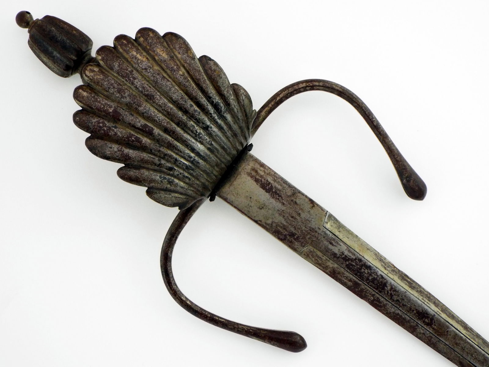 Rare 17th C. German Left Hand Trident Dagger (1 of 19)