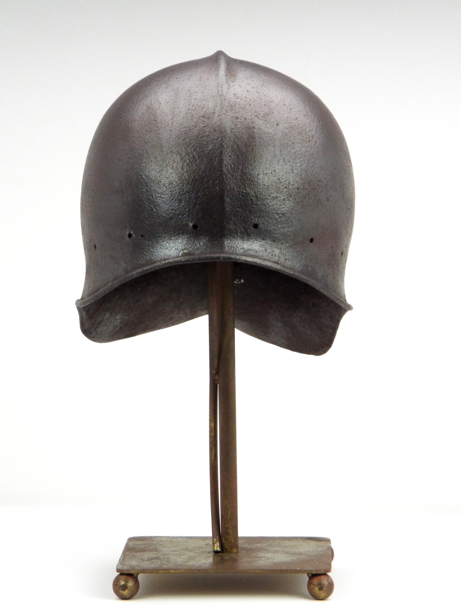 Interesting European 16th-17th C. German Or Italian Archers SALLET Helmet With Unusual Side Edge (1 of 20)