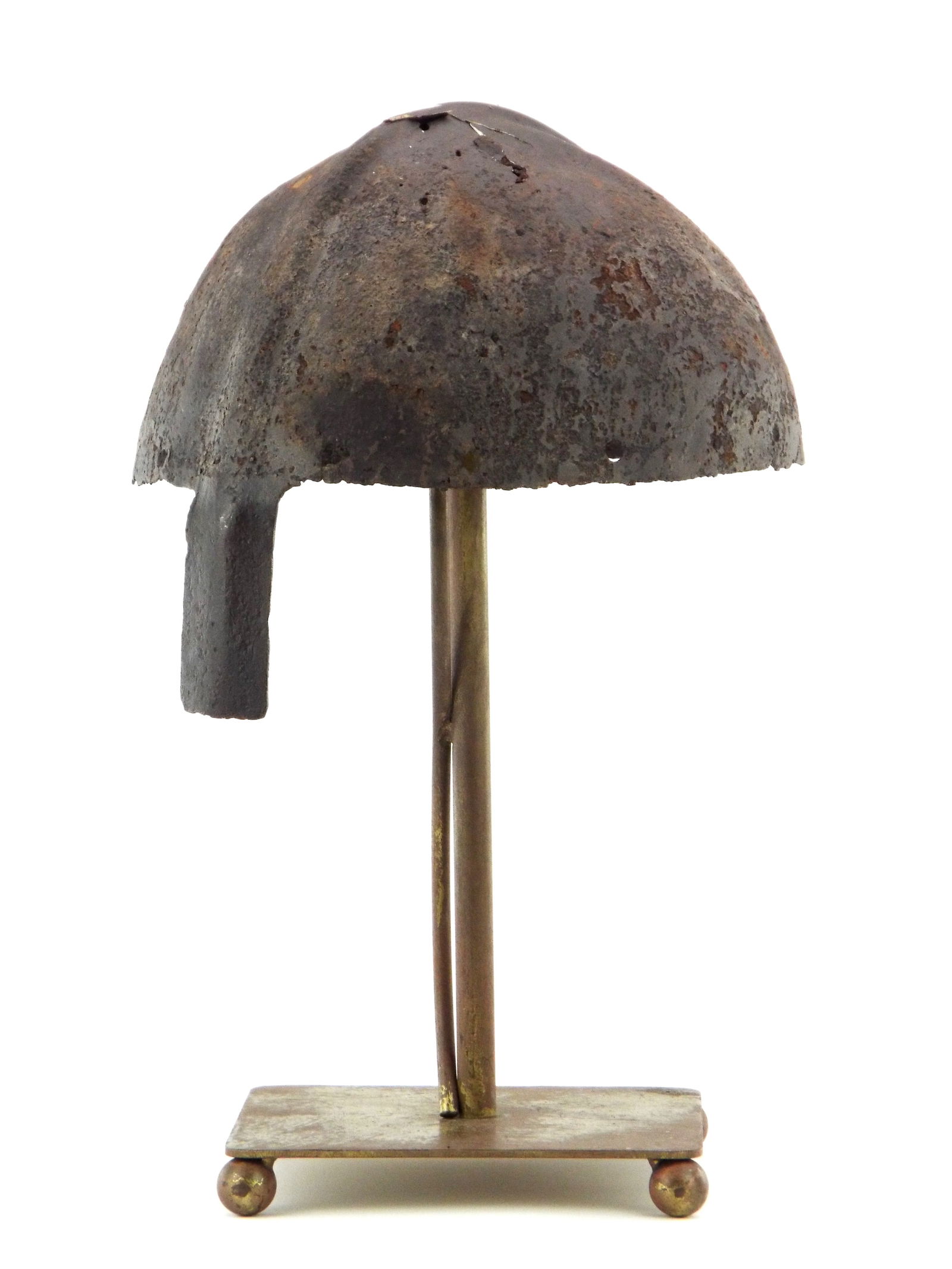 Ancient Norman Iron Helmet (1 of 10)