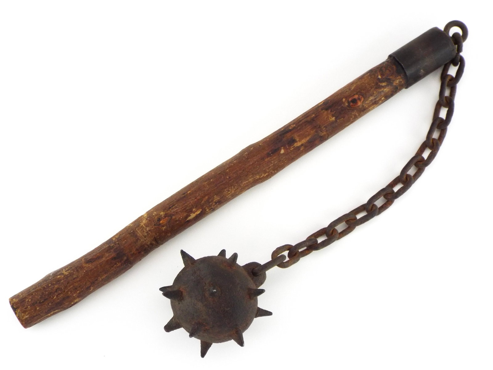 Very Good Antique Medieval Flail Mace (1 of 12)