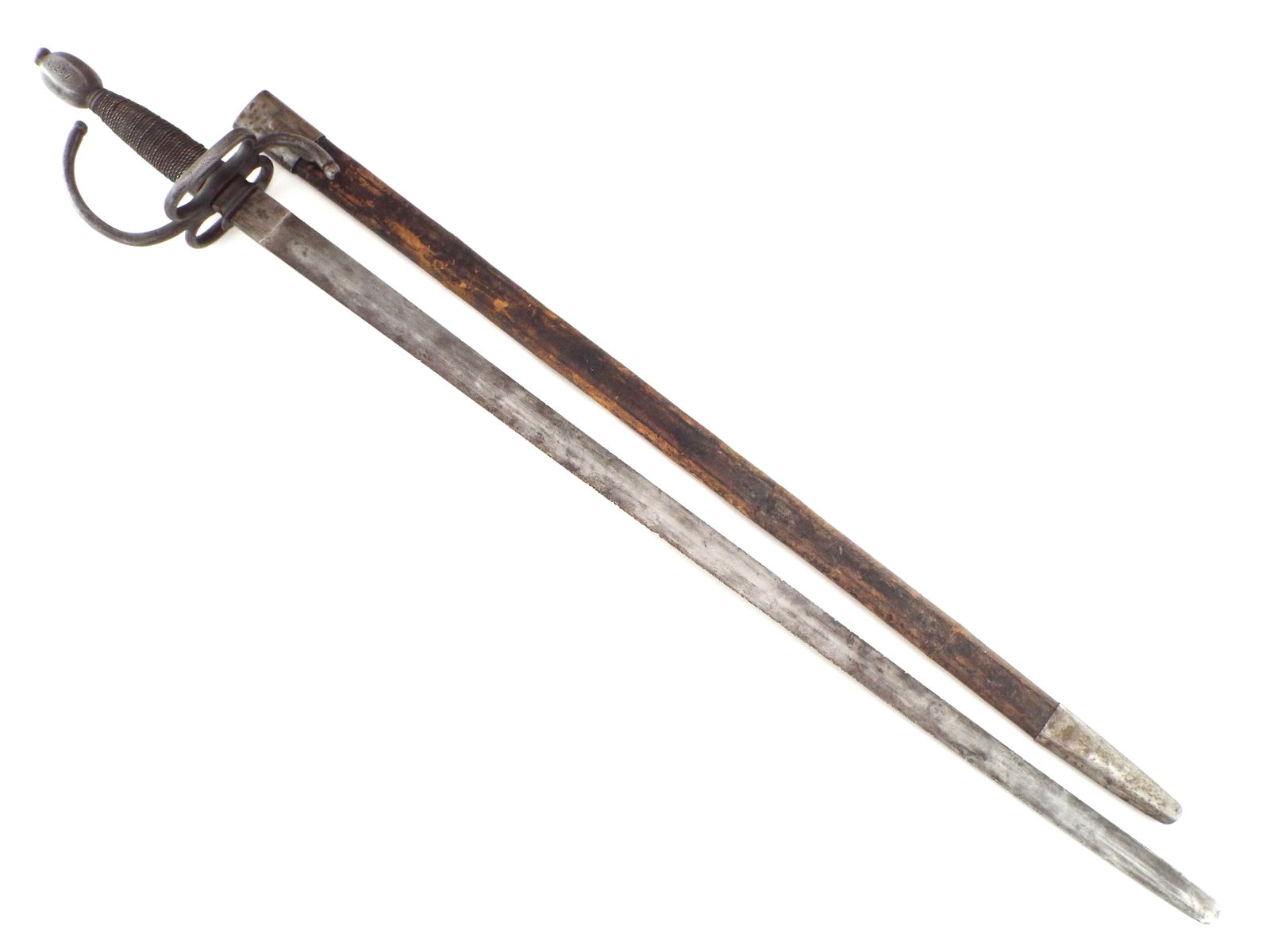 Interesting Large Antique German Katzbalger (1 of 17)