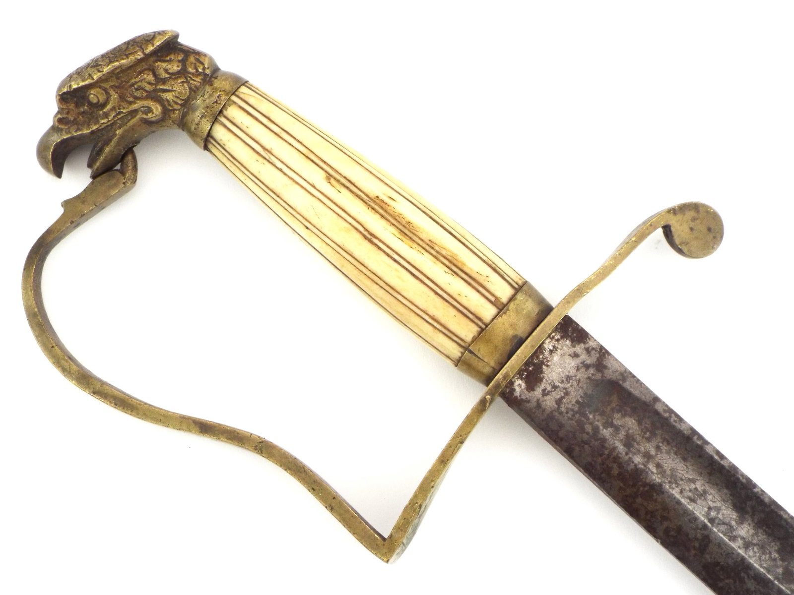 Antique War Of 1812 American Officer Eagle Head Sword Full (1 of 12)