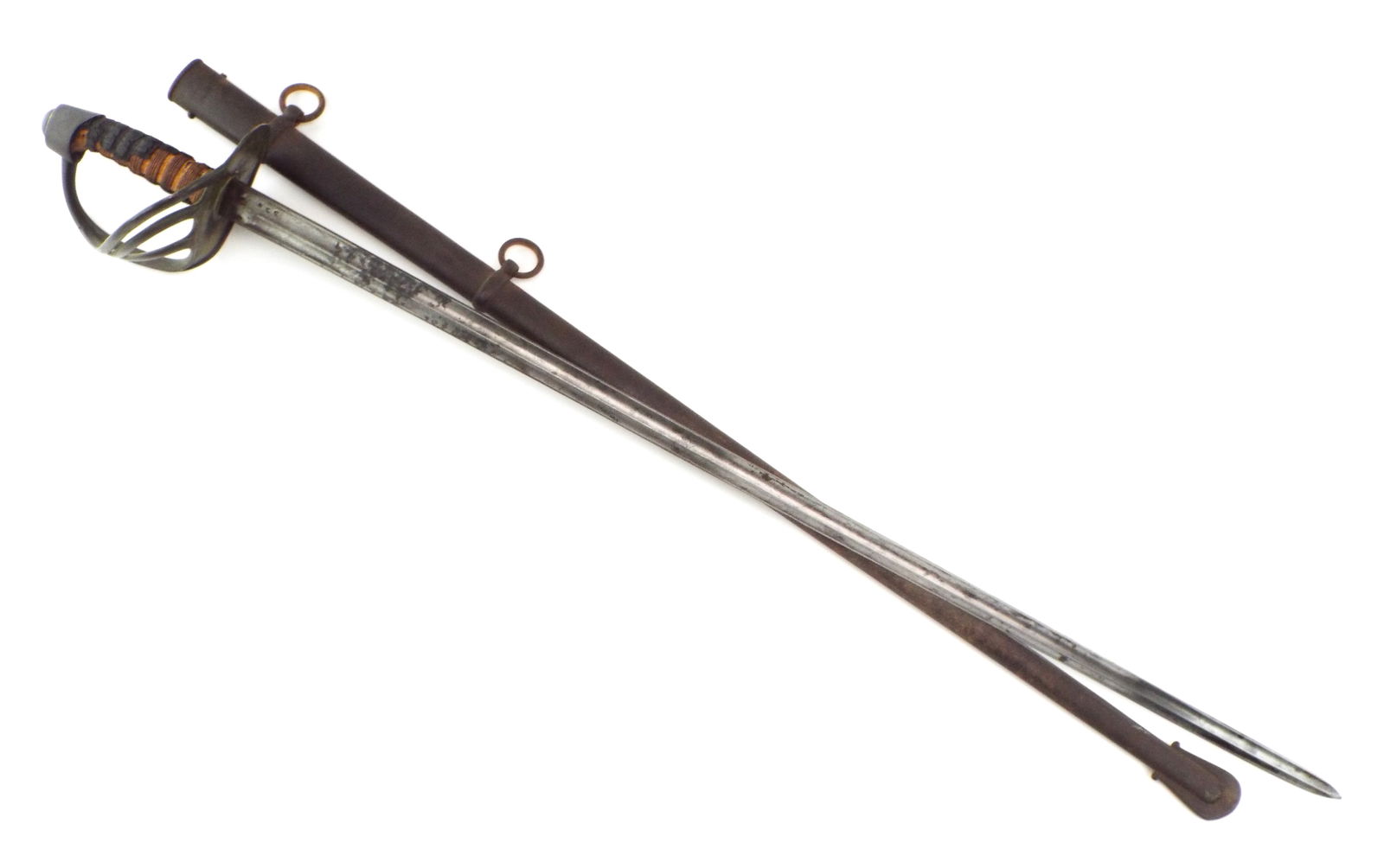 Antique French Heavy Cavalry Officer's Palash Sword. (1 of 20)