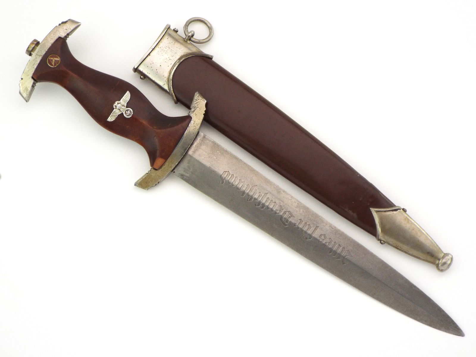 Very Desirable German WWII Early Type SA Dagger By PUMA SOLINGEN. (1 of 16)