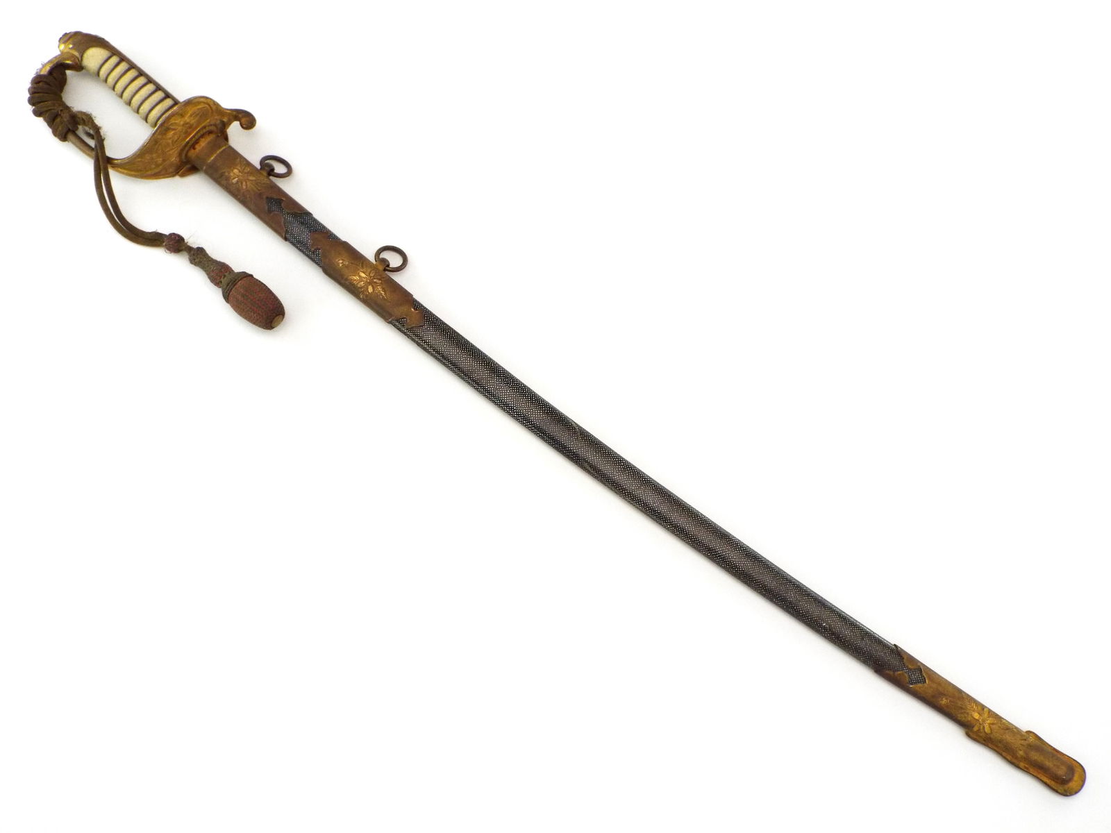 IJN Rear Admiral Tamura Ryuichi 1883 Dagger Sword. (1 of 19)