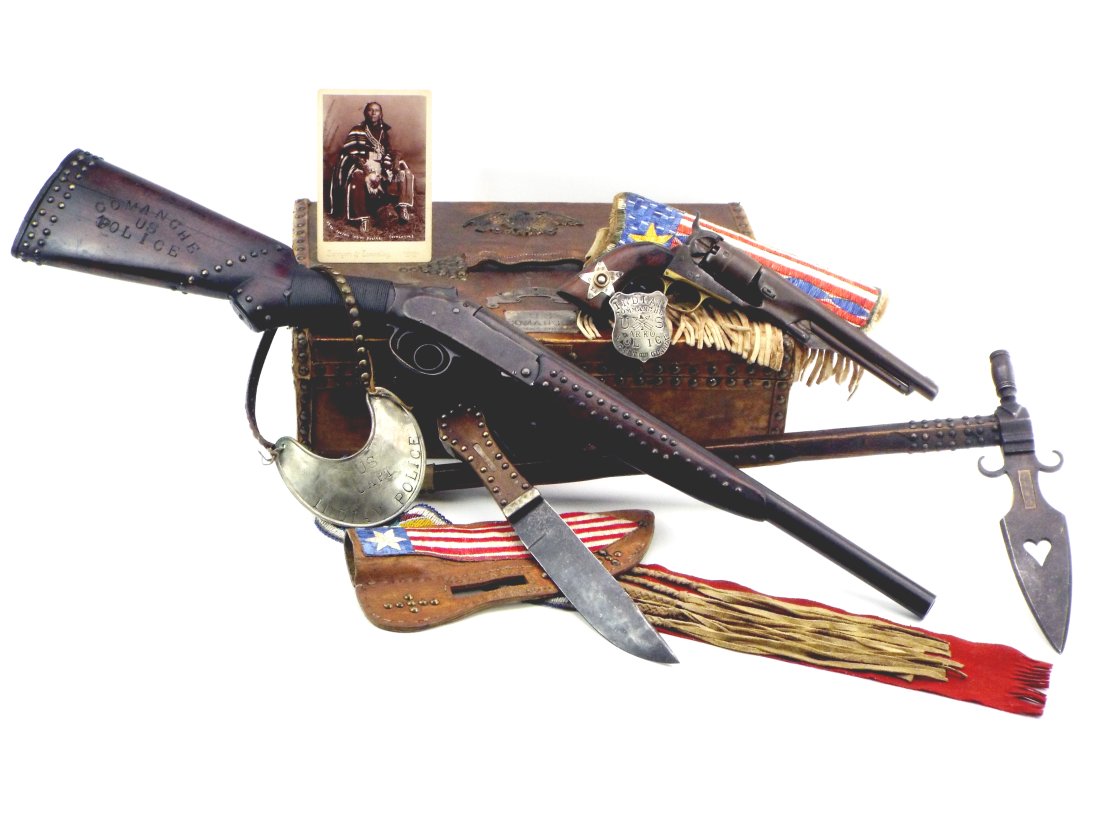 Super RARE American Native Comanche Indian Police Captain Arko's Personal Items. (1 of 20)