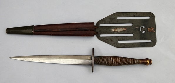 Exhibition grade “Pancake Flapper?? OSS – CIA Fighting knife