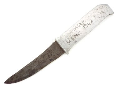 Theater made Guam 1942 US Marine fighting knife