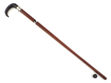 Very RARE Antique French Gun-Cane by DUMONTHIER Walking Stick.