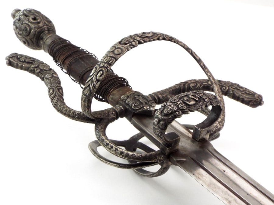 Unique and Highly Elaborate 17th-18th C. Nobleman's Rapier Sword (1 of 20)