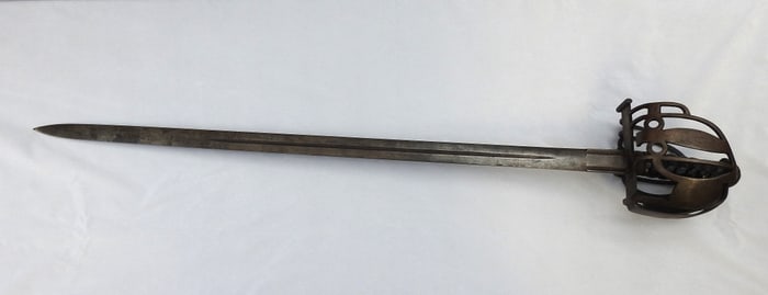 Epic Scottish 1798 pattern basket hilted sword, attributed to the “93??rd Sutherland Highlanders