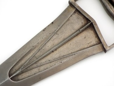 Extraordinary RARE Islamic Indian Mogul WOOTZ Hilted amd Bladed KATAR Dagger. North India circa