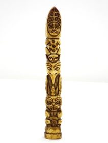 Scarce Pacific Northwest Coast Carved Amulet