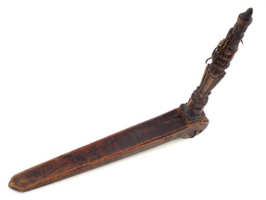 Unusual Antique Indonesian Wooden Carving