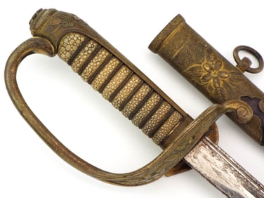 Japanese WWII Naval Officers Navy Sword
