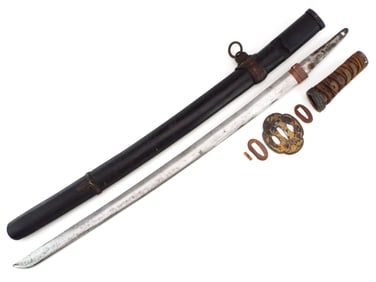 Antique Japanese Samurai Edo Period Wakizashi Sword