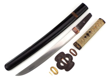 High Quality Japanese Edo Period Hira Zukuri Samurai Tanto Dagger