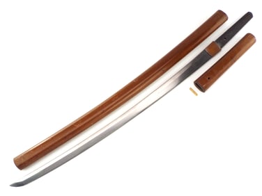 Fine Japanese KOTO Samurai Uchigatana Signed Blade in Shirasaya