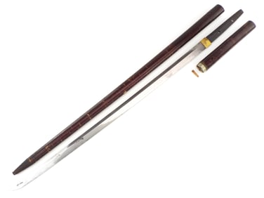 Exceptional Quality Meiji Cane Sword with Edo Samurai Katana FINE Blade