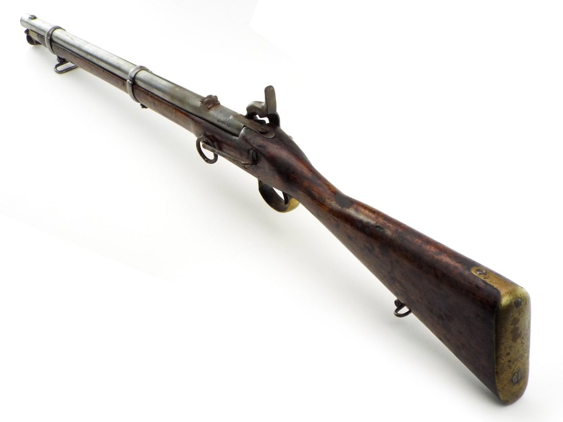 RARE American  Civil War ENFIELD Cavalry Carbine Dated 1862.With Saddle-Ring (1 of 20)