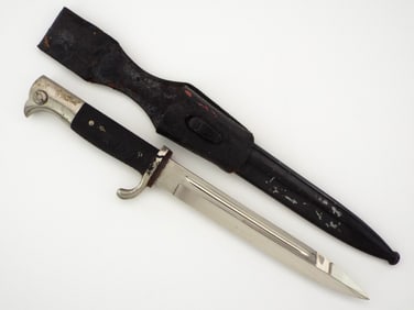 German WWII Dress Bayonet Knife Maker Marked Blade