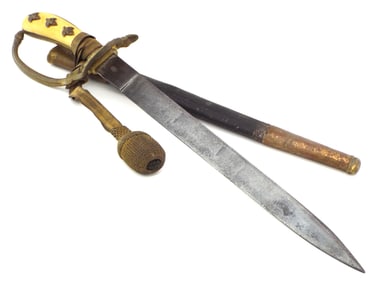 German WWII Senior Forestry Officers Cutlass Sword Original Knot