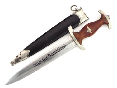 Very Good German WWII Early NSKK Dagger by E. PACK Solingen.