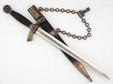 FINE Early German WWII 1st Model Luftwaffe Officer's Dagger.