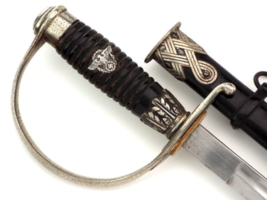 Good German WWII Police Officers Sword by KREBS SOLINGEN