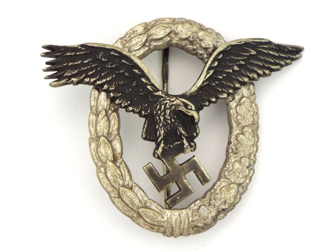 Good German WWII Pilot Badge by BSW (1 of 7)