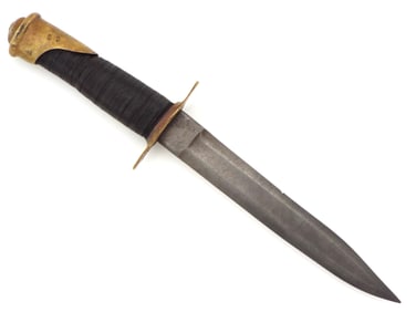 Very Good American WWII Fighting Knife made out of Cavalry Sword