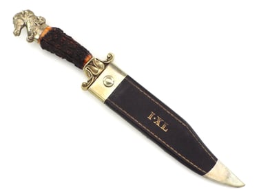Commemorative Wostenholm Sheffield Horse Head Bowie Knife