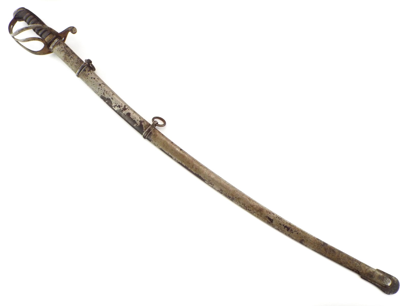 Antique American Civil War M1833 AMES Dragoon Sword, Dated 1863. (1 of 16)