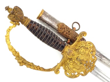 Antique Fine American Civil War Presentation Grade M-1860 Officer's Sword.