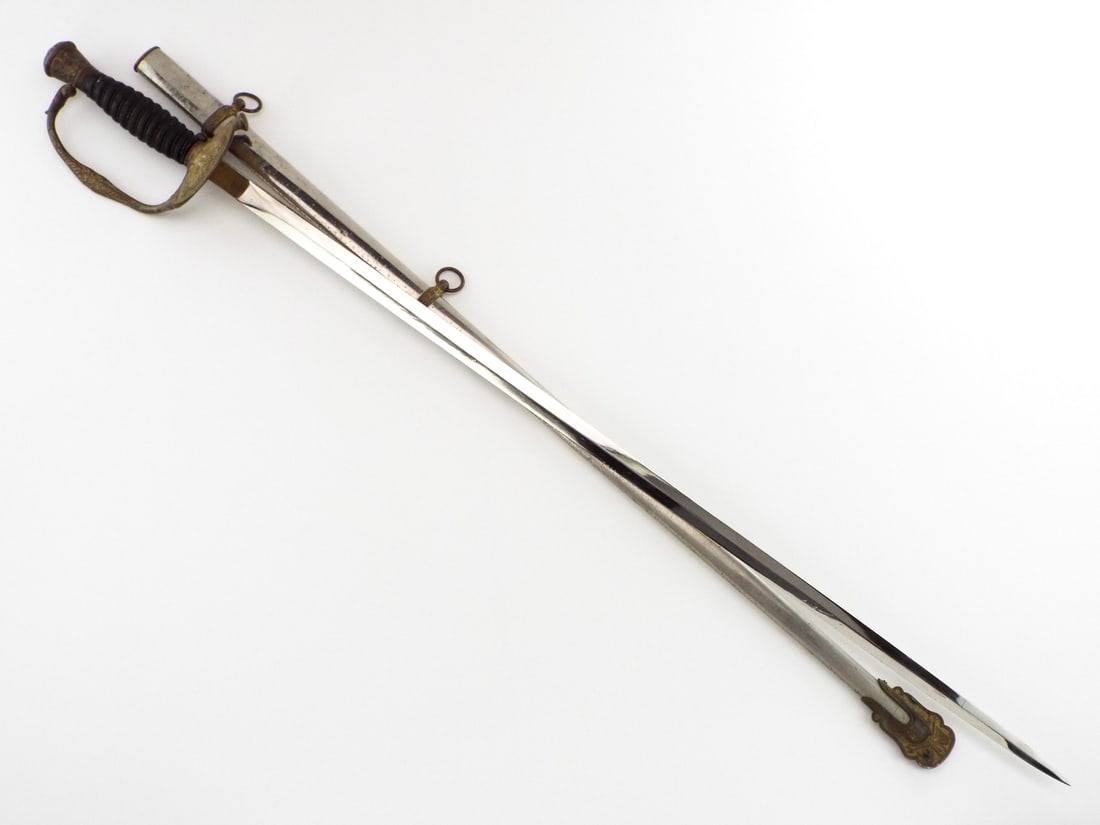 Antique American Model 1860 US Field & Staff Officer Sword (1 of 15)