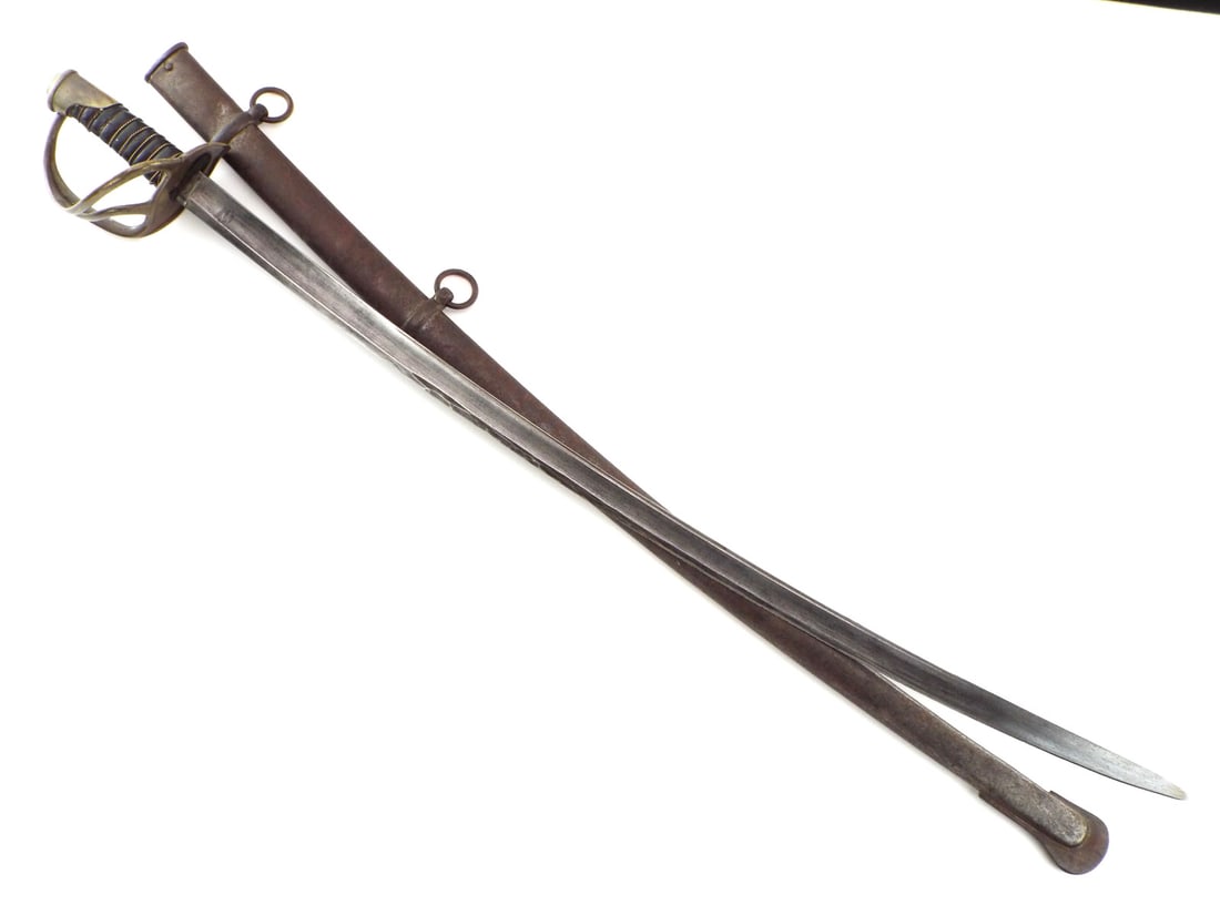 Antique American Civil War Import Cavalry Battle Sword  Dated 1861 (1 of 20)