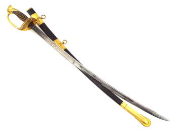 MINT American - Mexican War General Staff Officers Sword. TOLEDO Made & Dated 1847