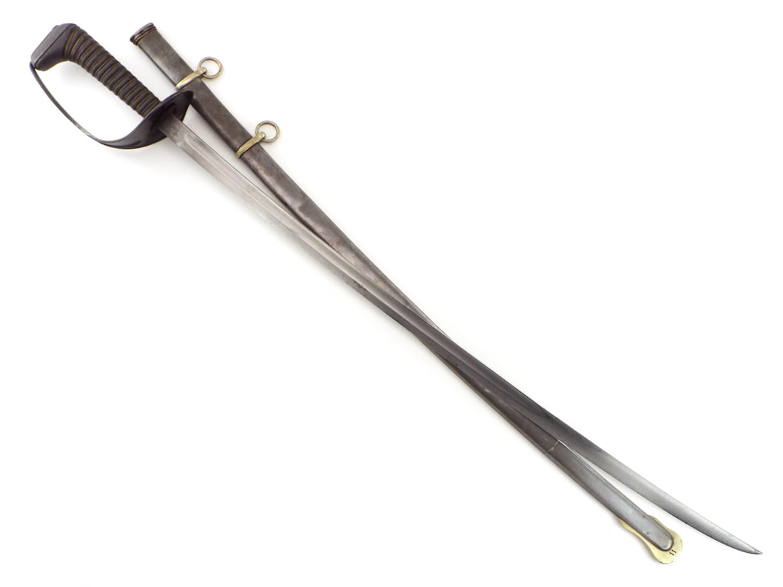 Scarce American WWI Experimental M1905 Cavalry Officers Sword by AMES Dated 1906 (1 of 19)