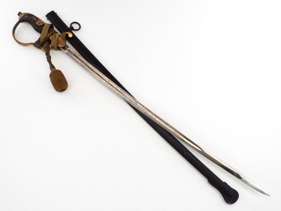 RARE German WWI Officer's Sword by WEYERSBERG SOLINGEN (1 of 14)