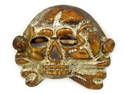 German WWII Early SS "Danziger" Style Cap Skull