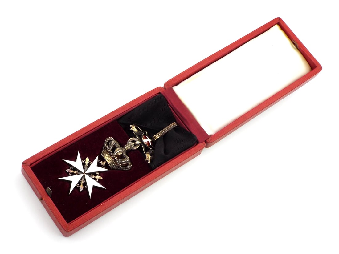 Sovereign Military Order of Malta, Grace Neck Badge: Sovereign Military Order of Malta, Grace Neck Badge From Major Florida Collection
