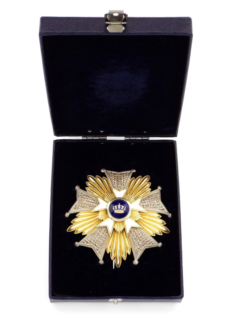 An Order of the Crown, Grand Cross, Belgium: An Order of the Crown, Grand Cross, Belgium From Major Florida Collection
