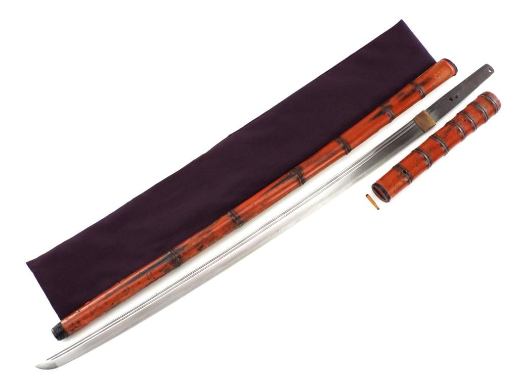 Japanese KOTO Period Samurai Shikomizue Cane Sword (1 of 19)